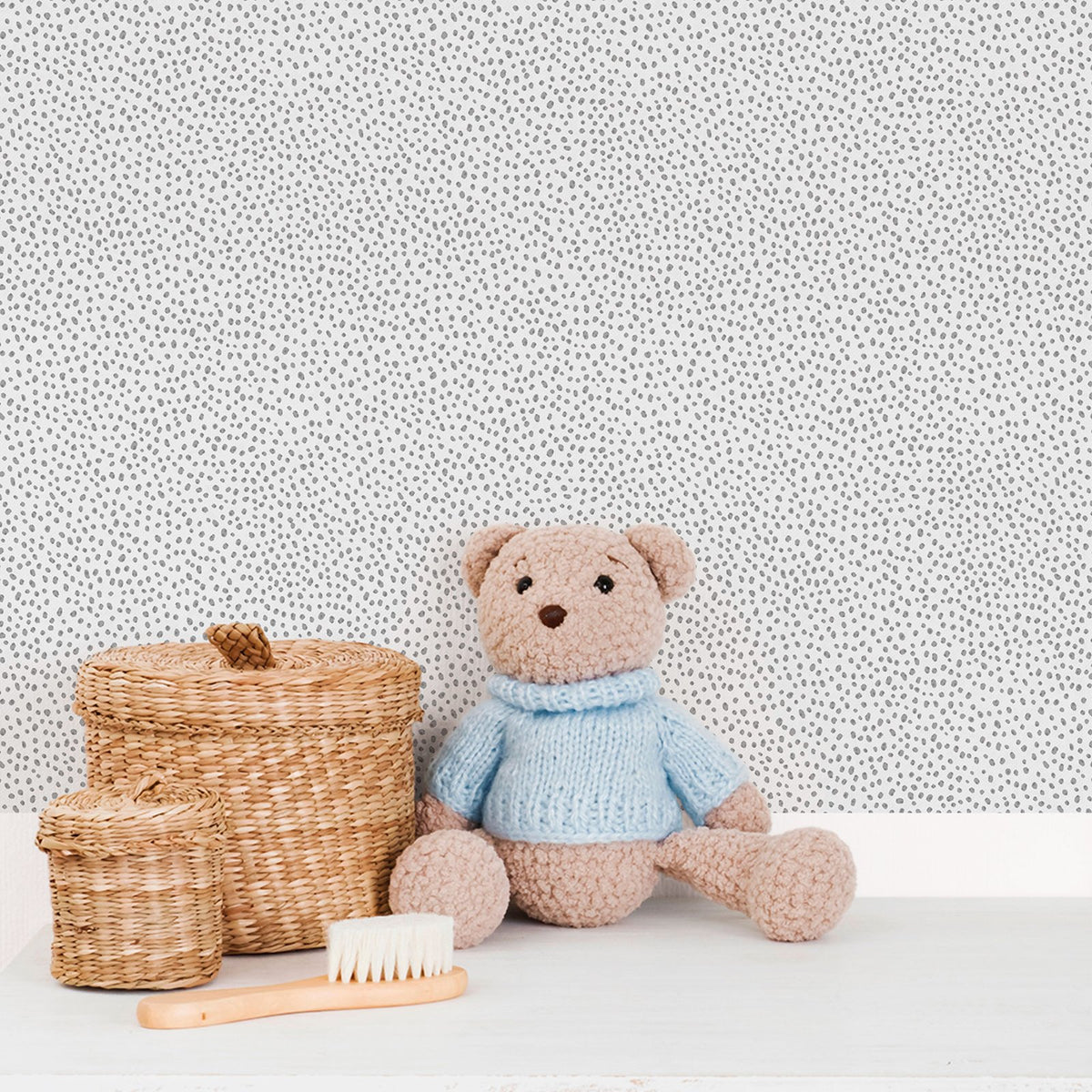 Galerie Bambino Dropy Plain Black Sidewall 294-5