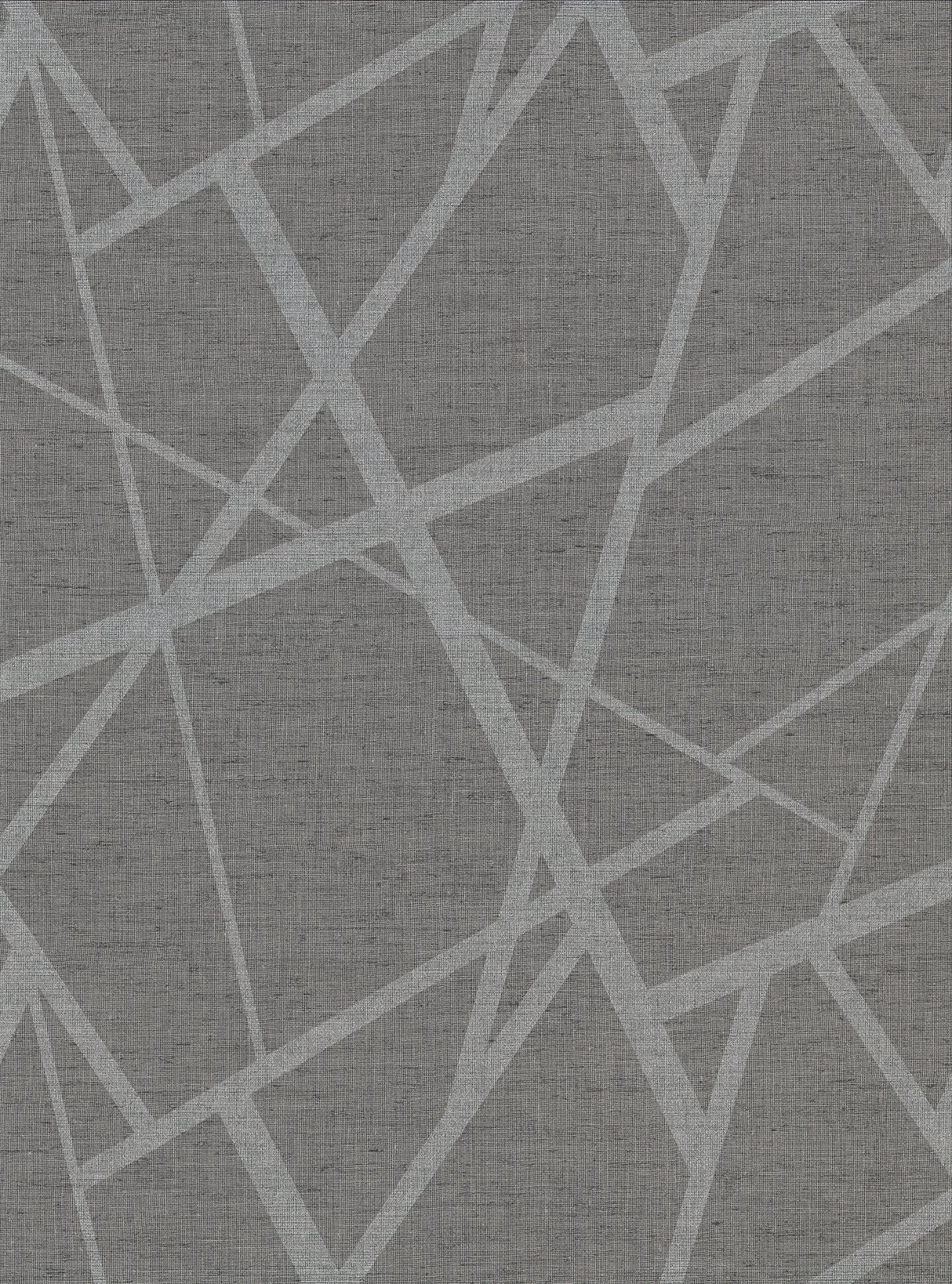 Warner 2945-1101 Avatar Pewter Abstract Geometric Wallpaper