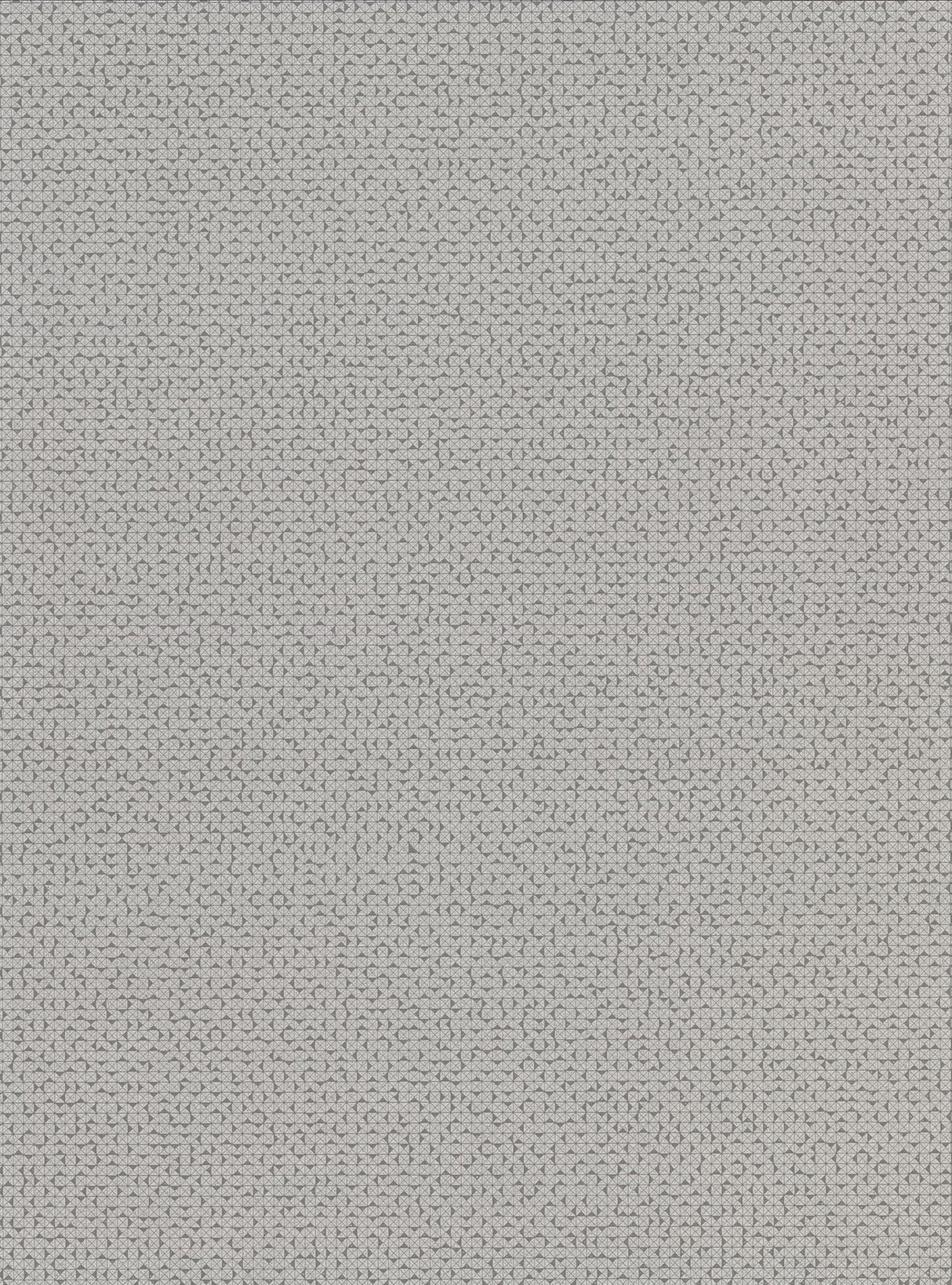 Warner 2945-1150 Acute Light Grey Geometric Wallpaper