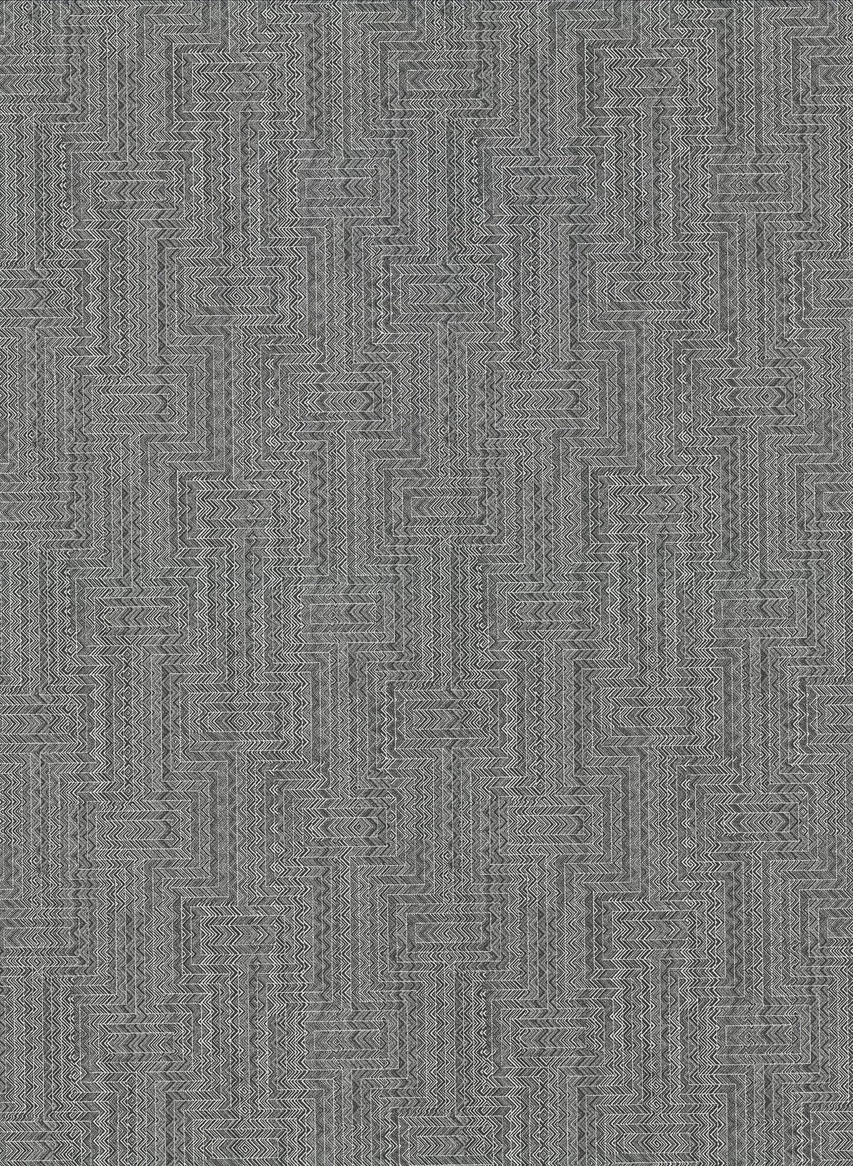 Warner 2945-2767 Greek Black Key Wallpaper