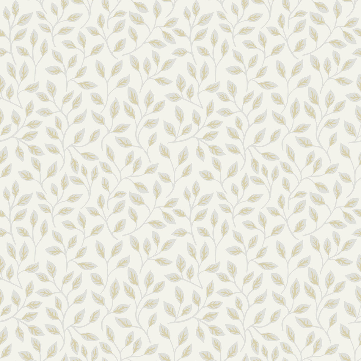 A-Street Prints 2948-33015 Posey White Vines Wallpaper