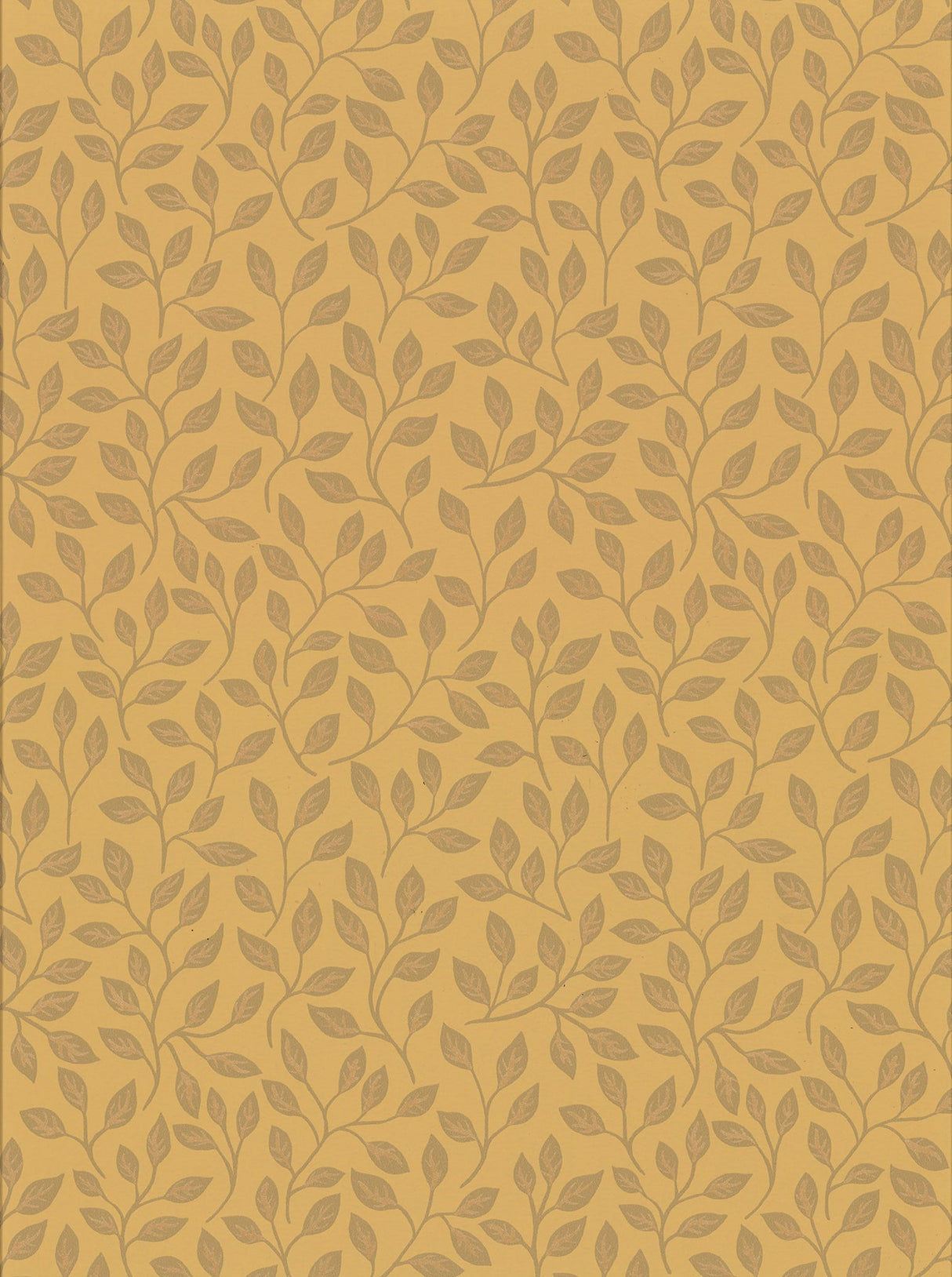 A-Street Prints 2948-33017 Posey Mustard Vines Wallpaper