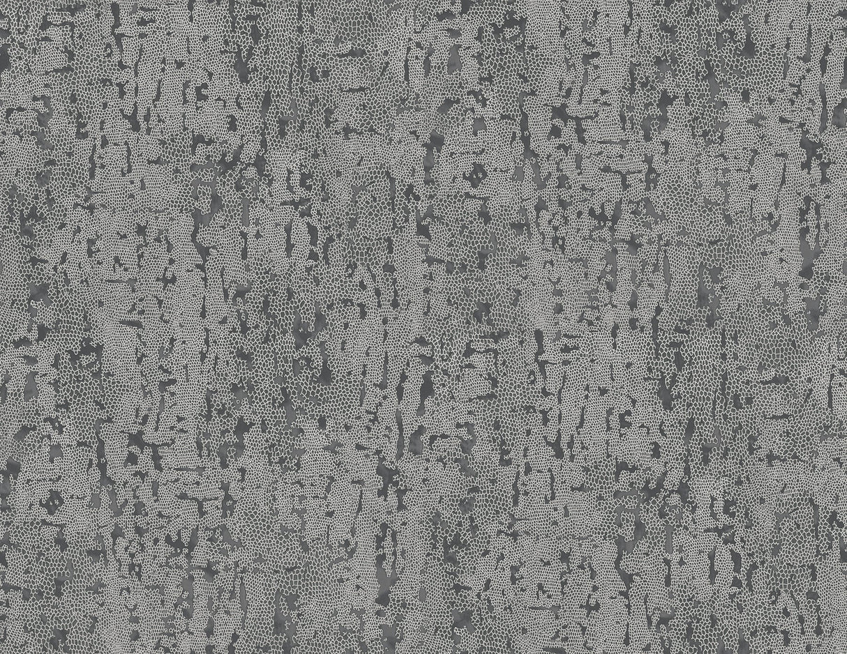 A-Street Prints 2949-60200 Malawi Dark Grey Leather Texture Wallpaper