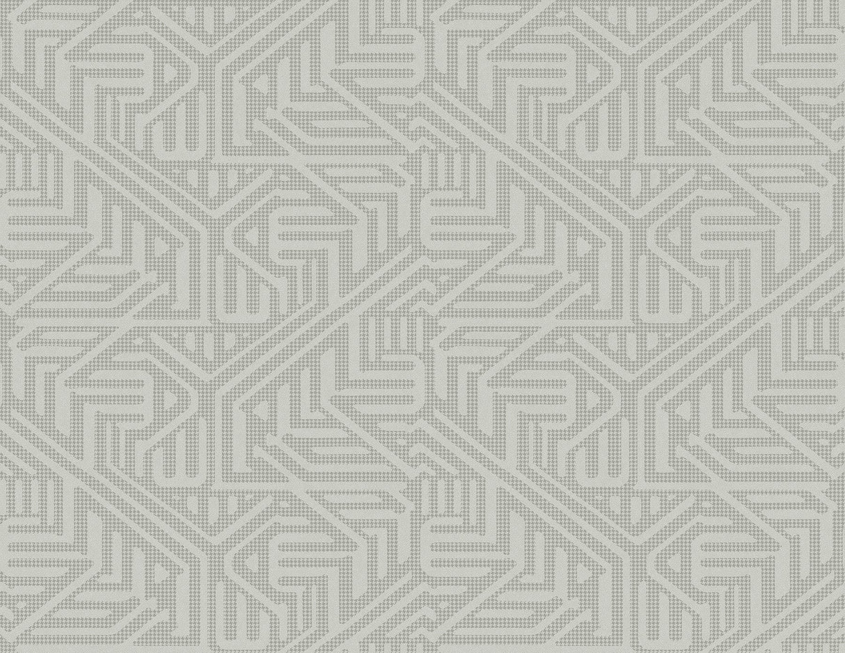 A-Street Prints 2949-60628 Nambiti Grey Geometric Wallpaper