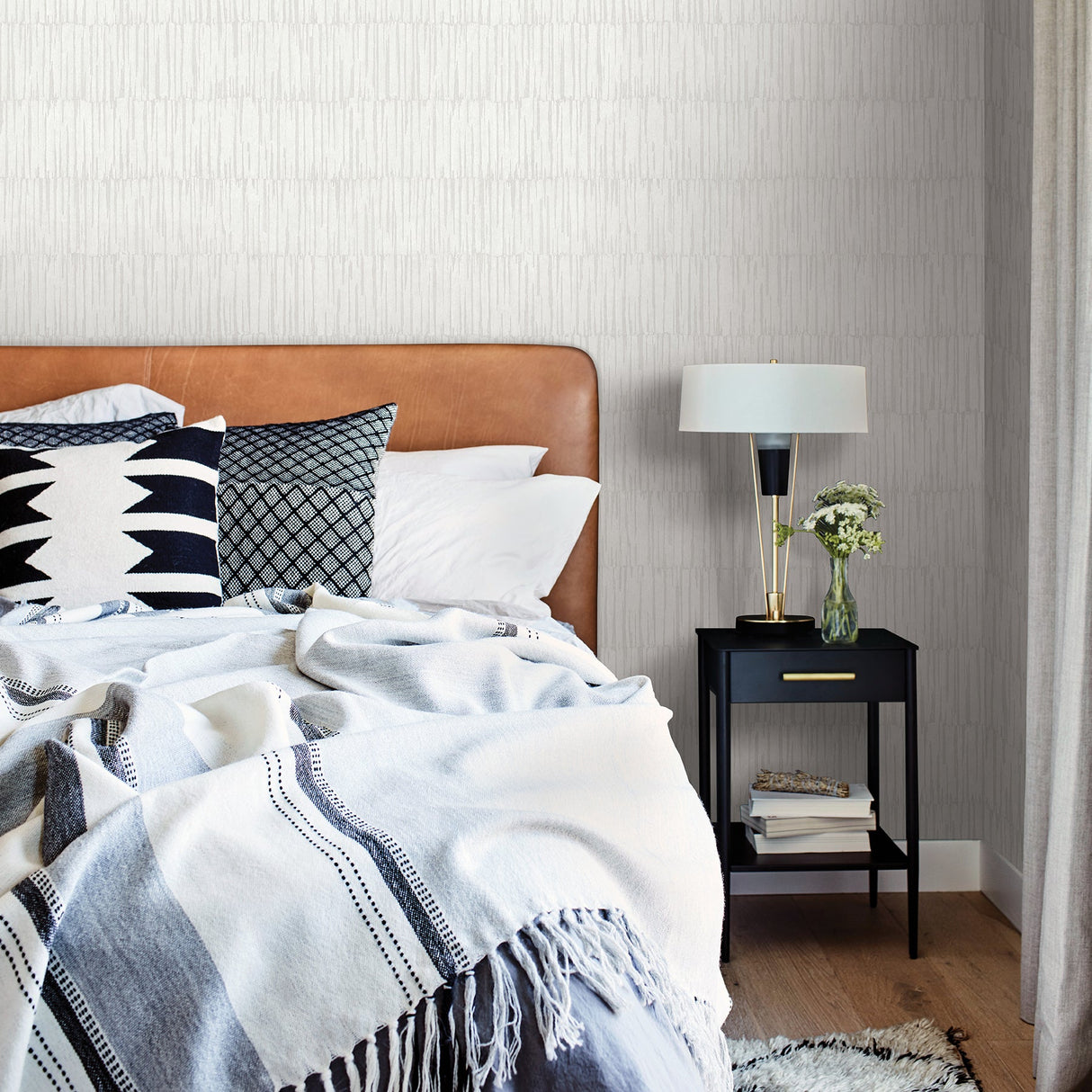 A-Street Prints 2949-61000 Zandari Pearl Distressed Texture Wallpaper