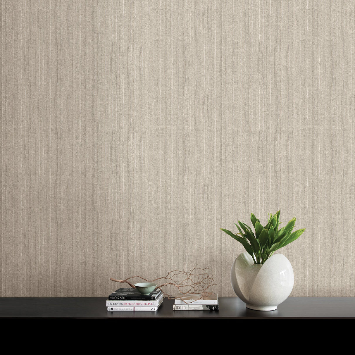 Brewster 2959-AWIH-2243 Kinsley Light Brown Distressed Stripe Wallpaper
