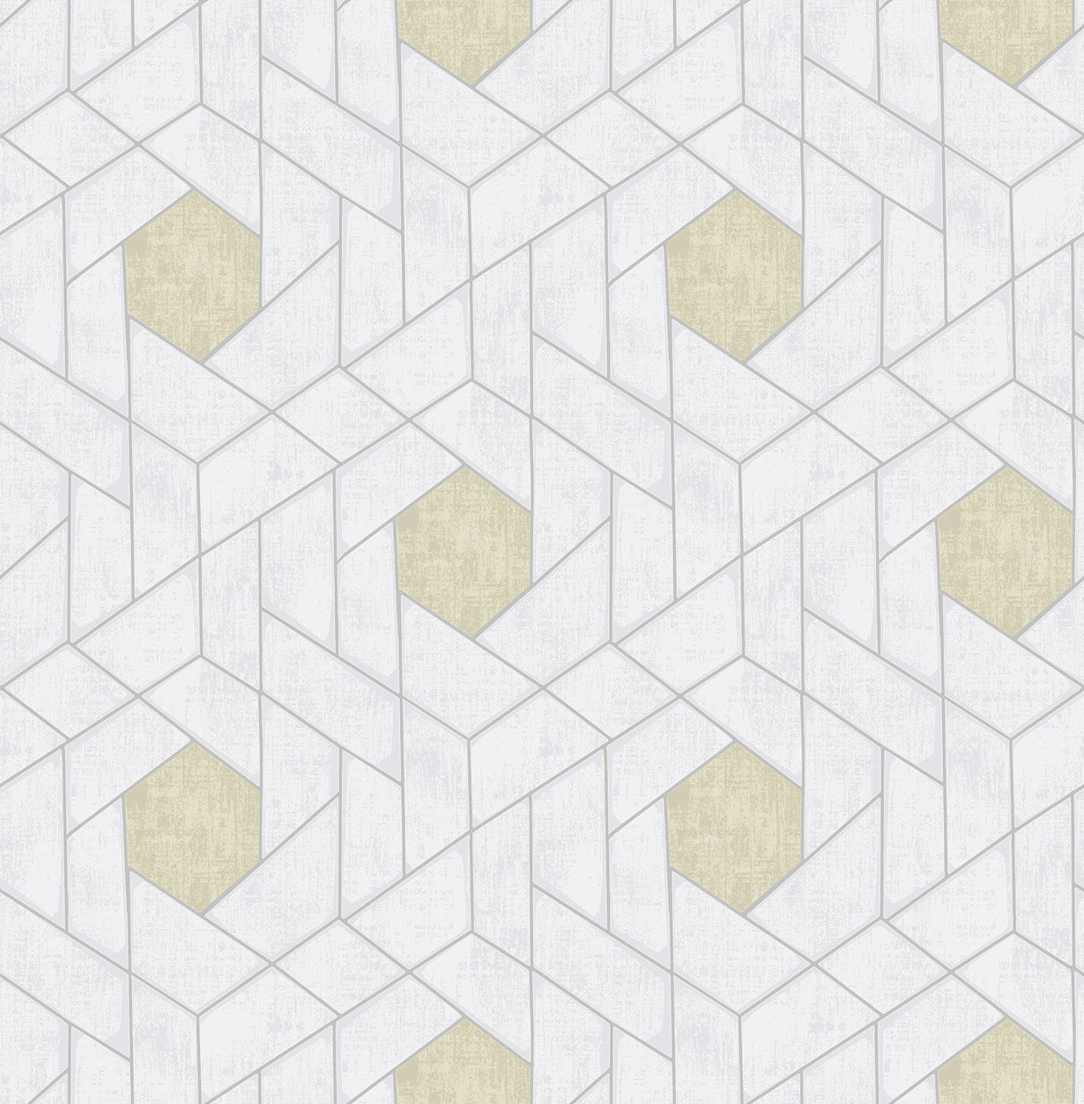 A-Street Prints 2964-25901 Granada Silver Geometric Wallpaper