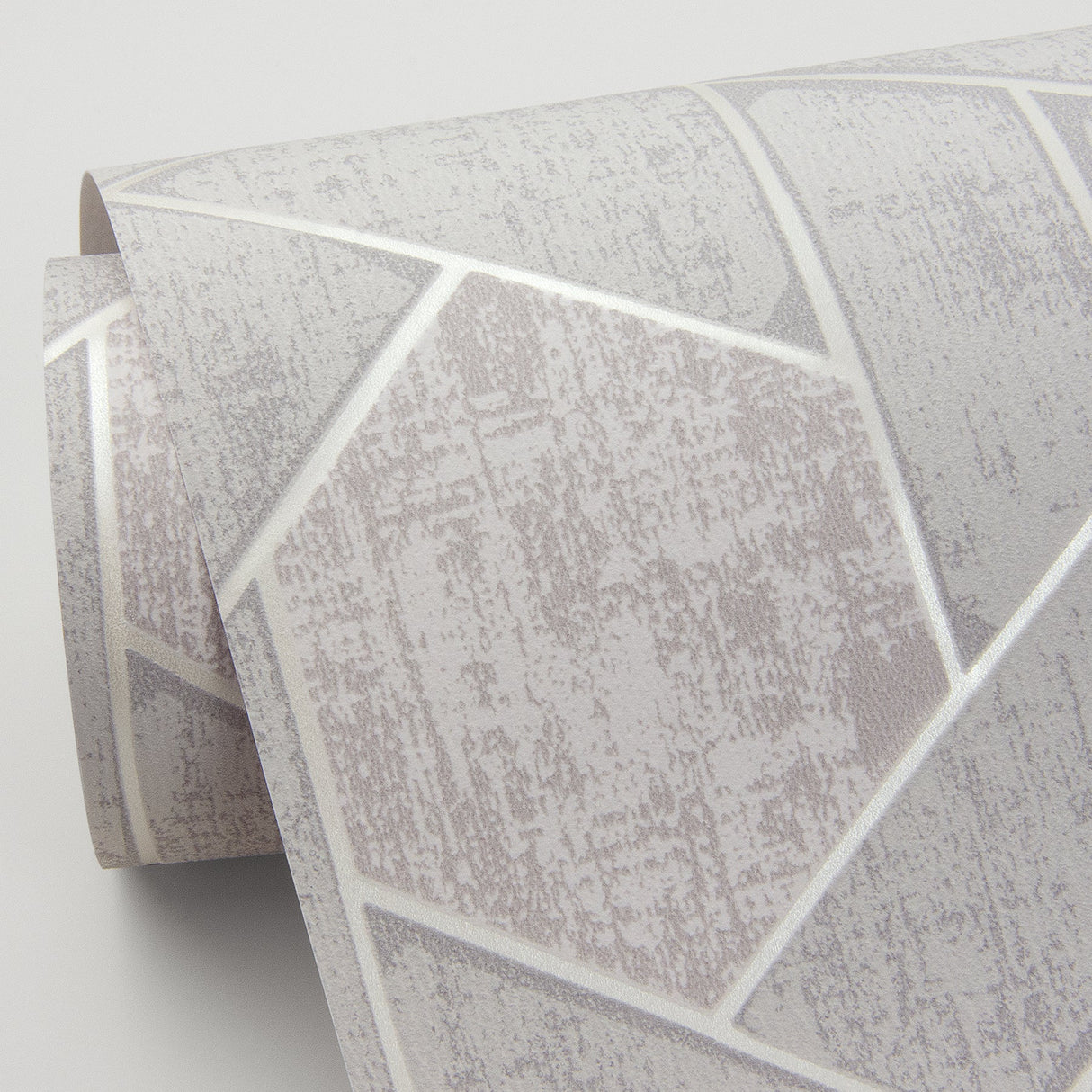 A-Street Prints 2964-25902 Granada Light Grey Geometric Wallpaper
