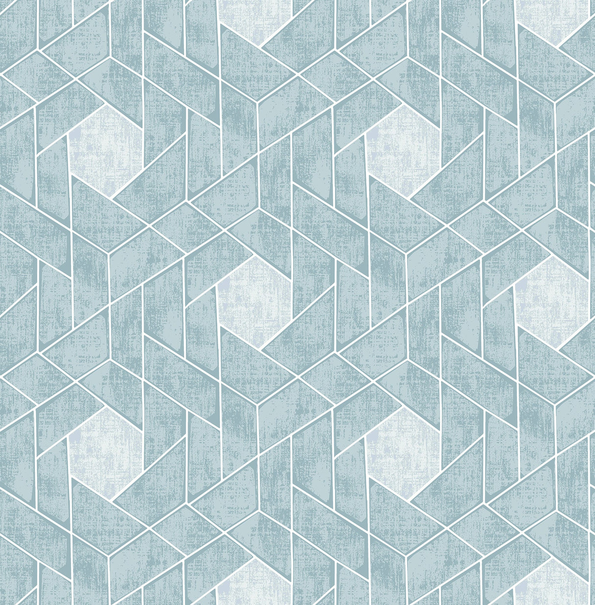 A-Street Prints 2964-25904 Granada Aqua Geometric Wallpaper