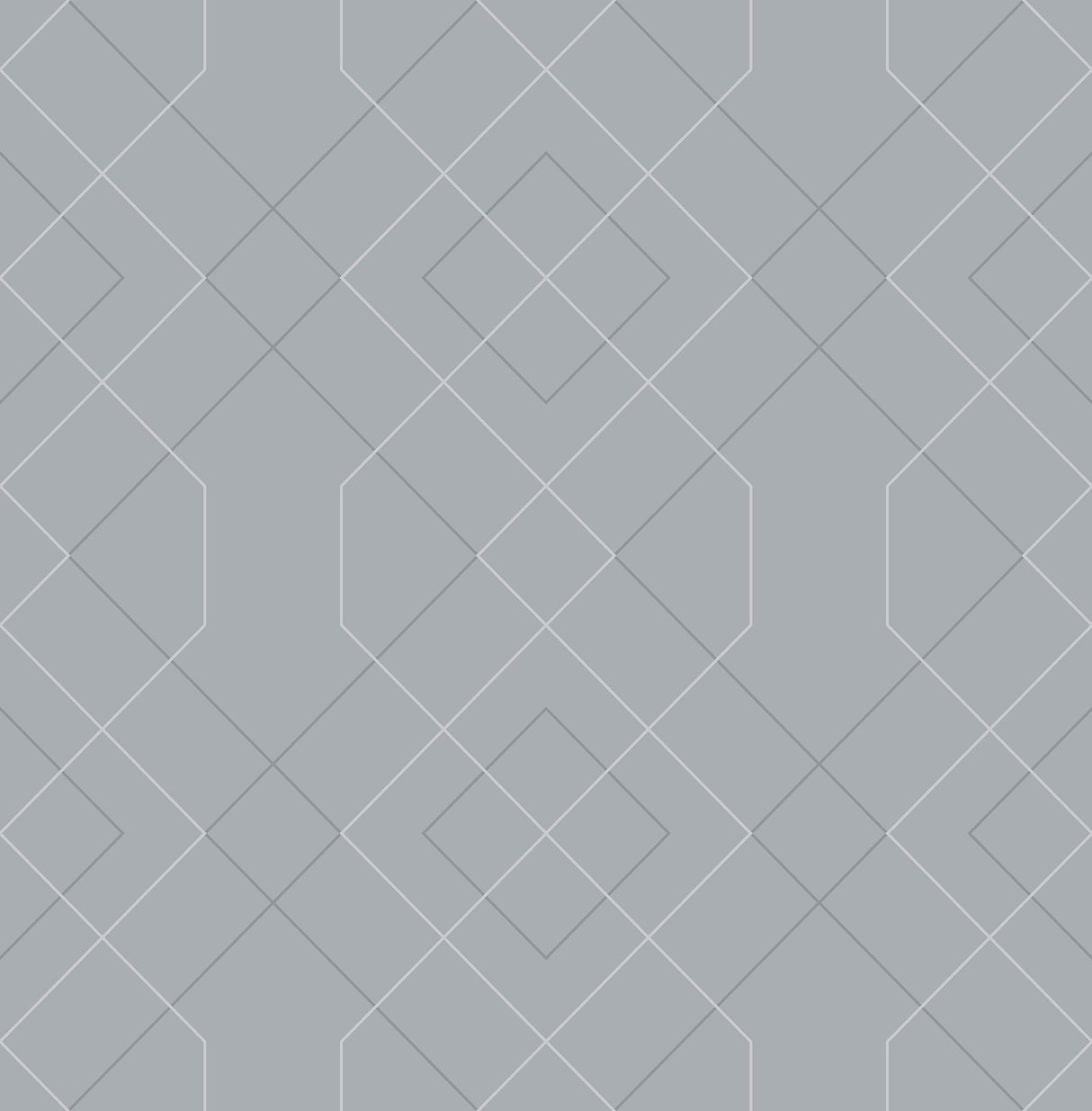 A-Street Prints 2964-25910 Ballard Pewter Geometric Wallpaper