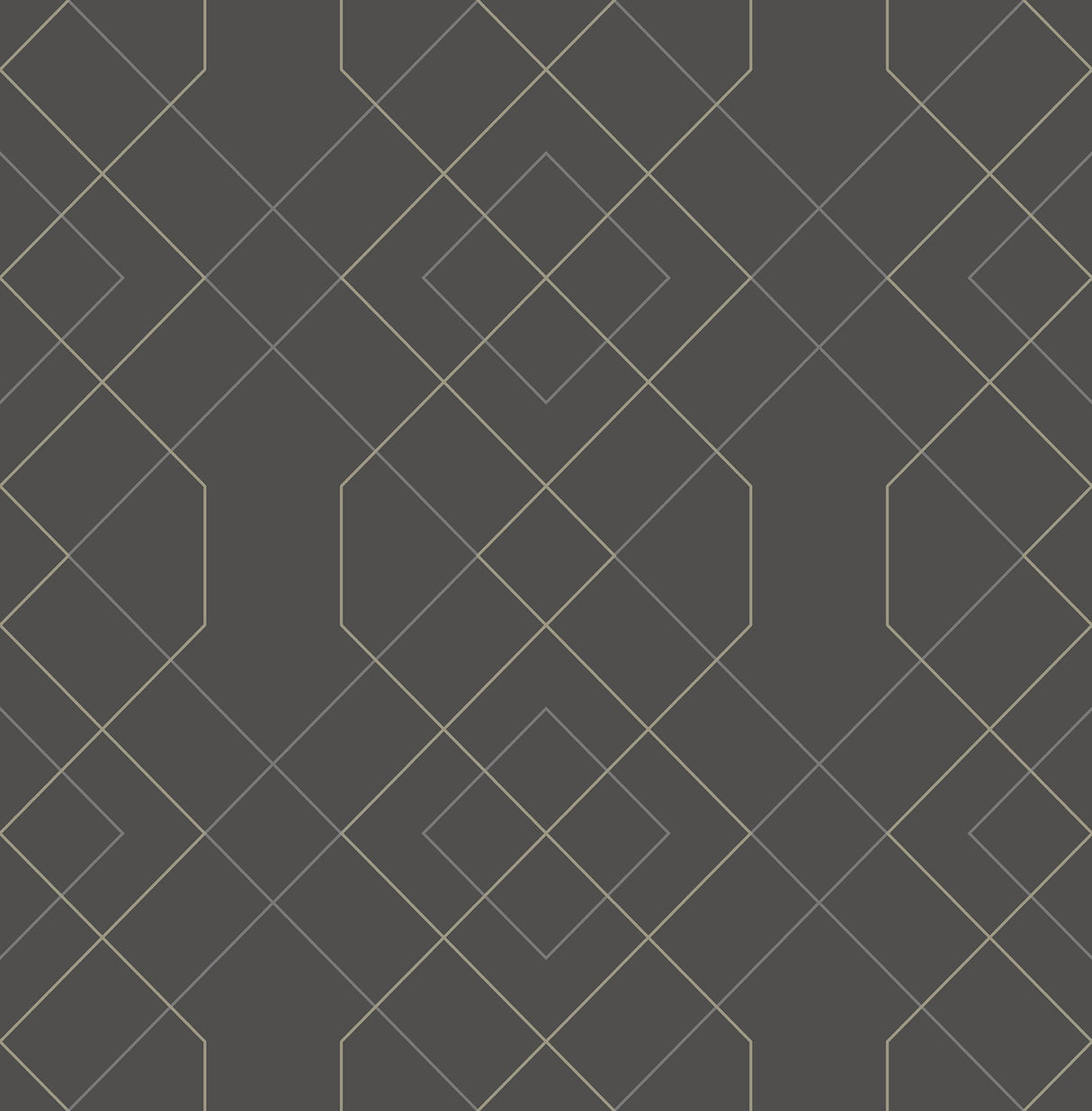 A-Street Prints 2964-25912 Ballard Grey Geometric Wallpaper