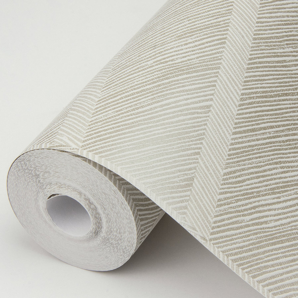 A-Street Prints 2964-25918 Aspen Champagne Chevron Wallpaper