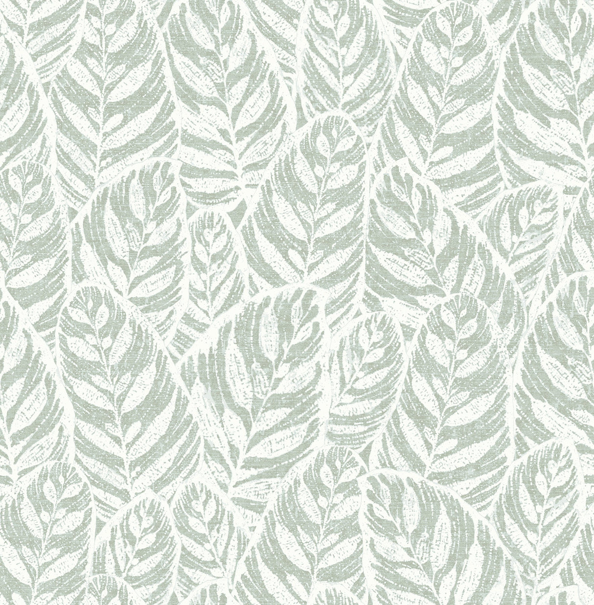 A-Street Prints 2964-25923 Del Mar Sage Leaf Wallpaper
