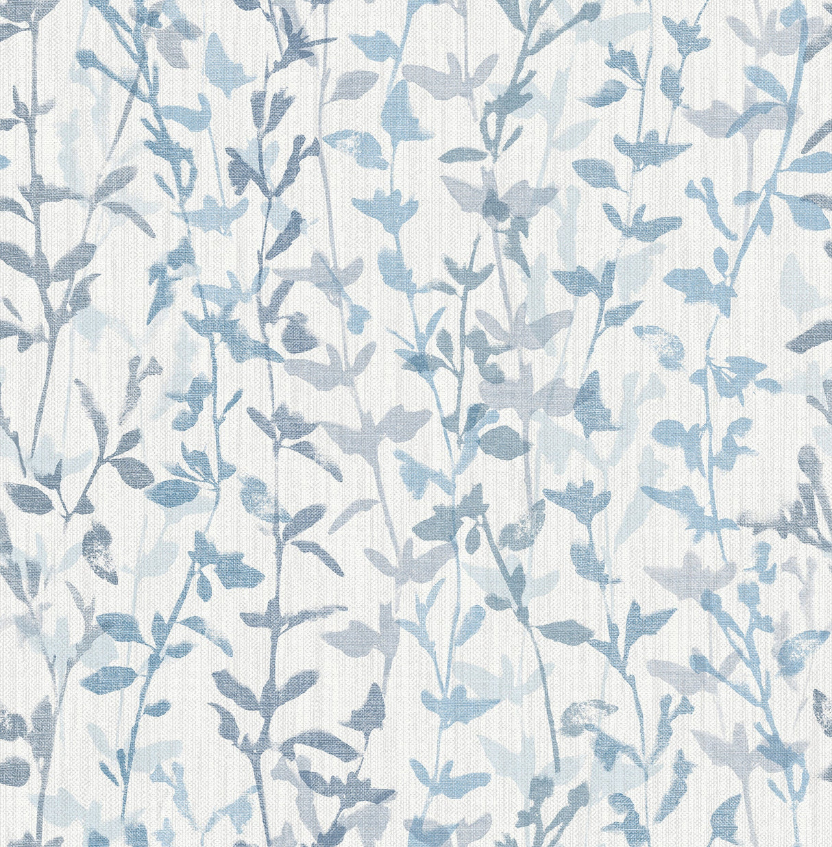 A-Street Prints 2964-25966 Thea Blue Floral Trail Wallpaper
