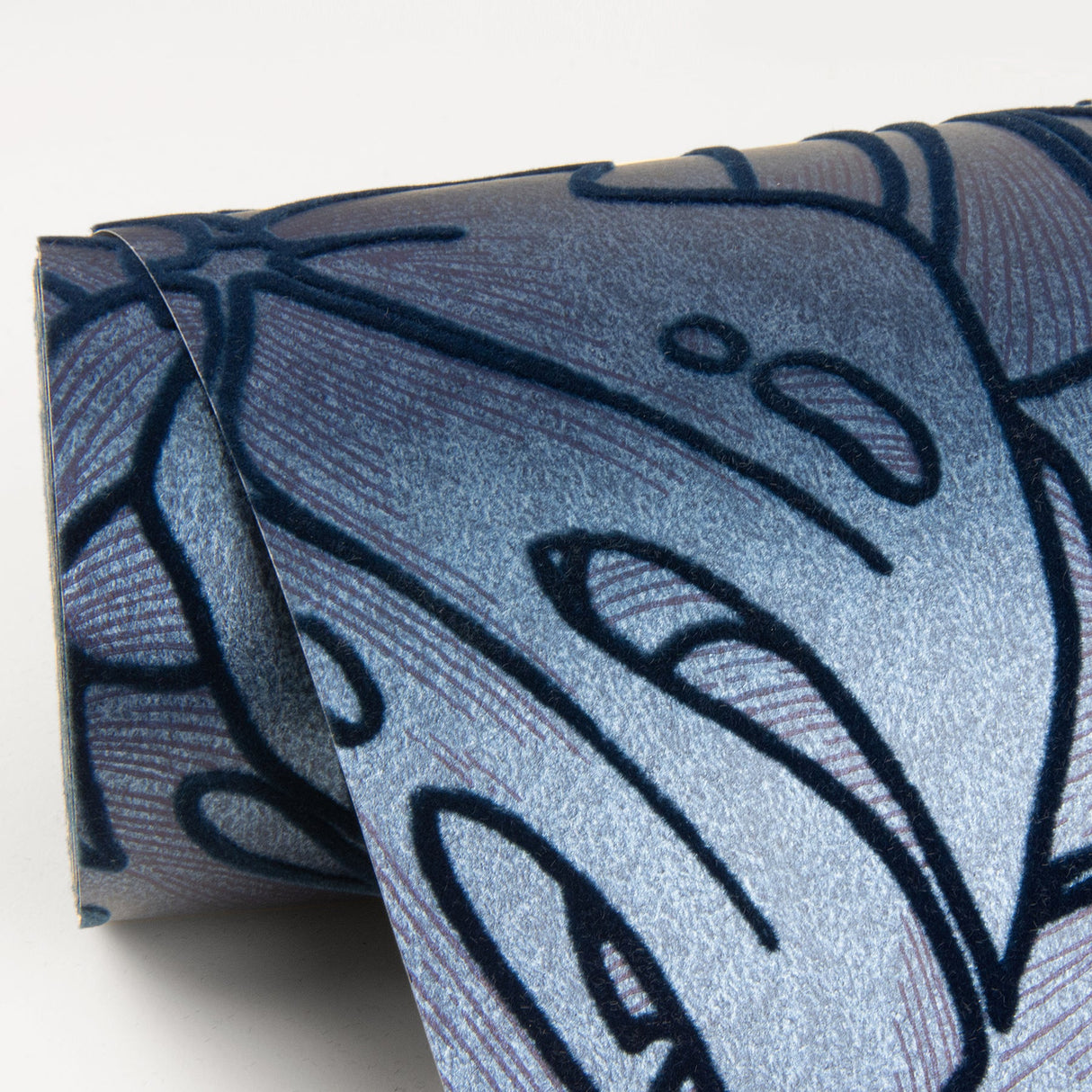 A-Street Prints 2964-87342 Balboa Indigo Botanical Wallpaper