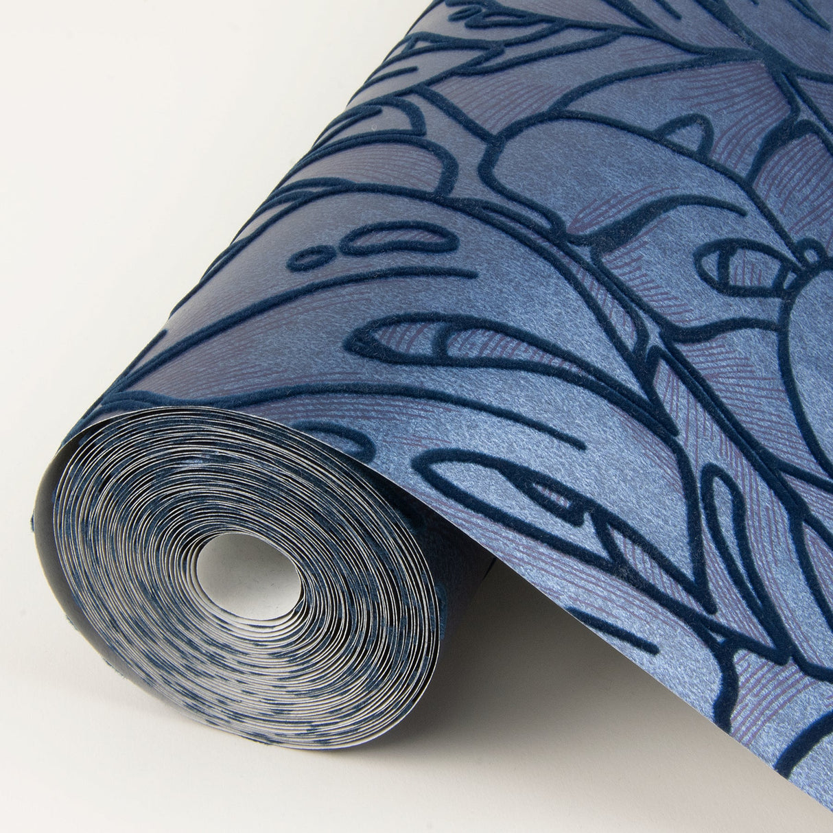 A-Street Prints 2964-87342 Balboa Indigo Botanical Wallpaper