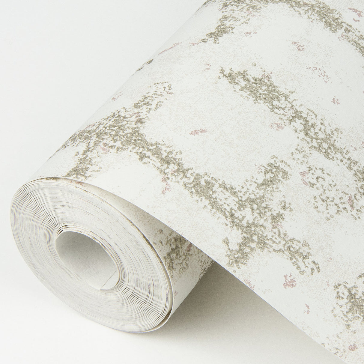 A-Street Prints 2964-87350 Shea Gold Distressed Geometric Wallpaper