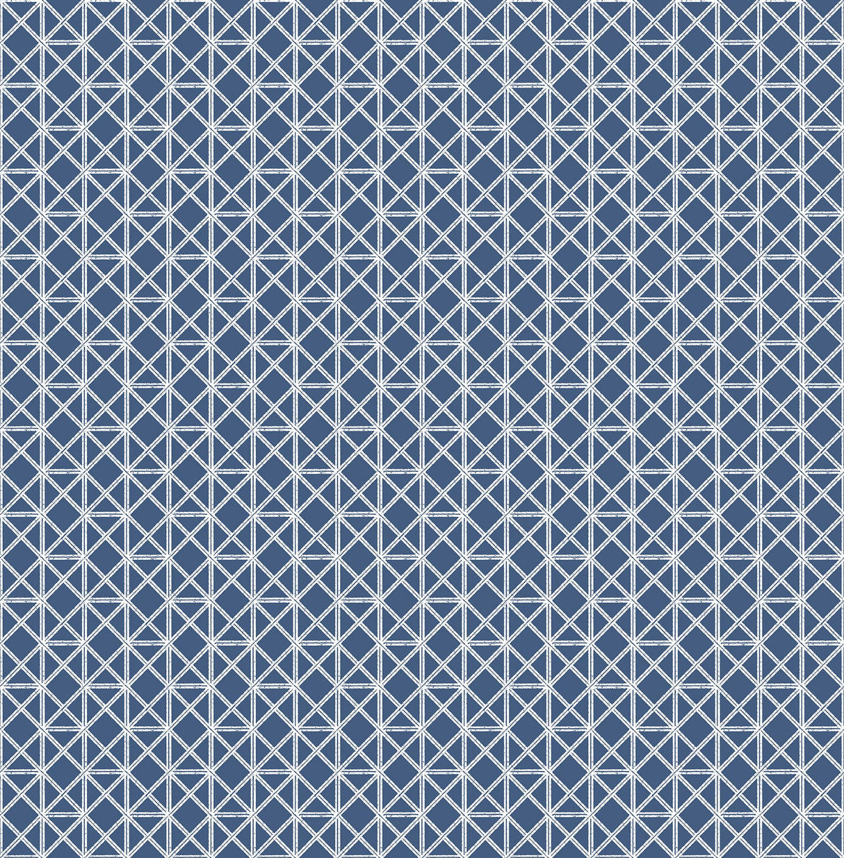 A-Street Prints 2969-26000 Lisbeth Navy Geometric Lattice Wallpaper