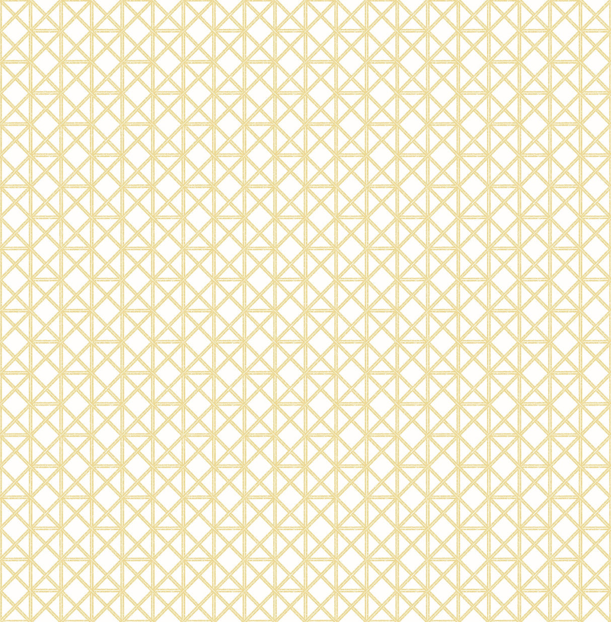 A-Street Prints 2969-26003 Lisbeth Yellow Geometric Lattice Wallpaper