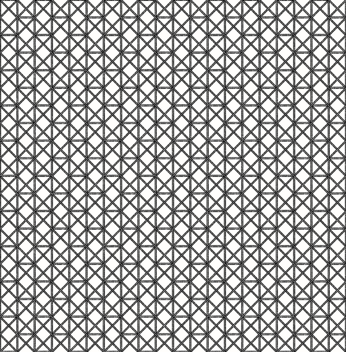 A-Street Prints 2969-26004 Lisbeth Black Geometric Lattice Wallpaper