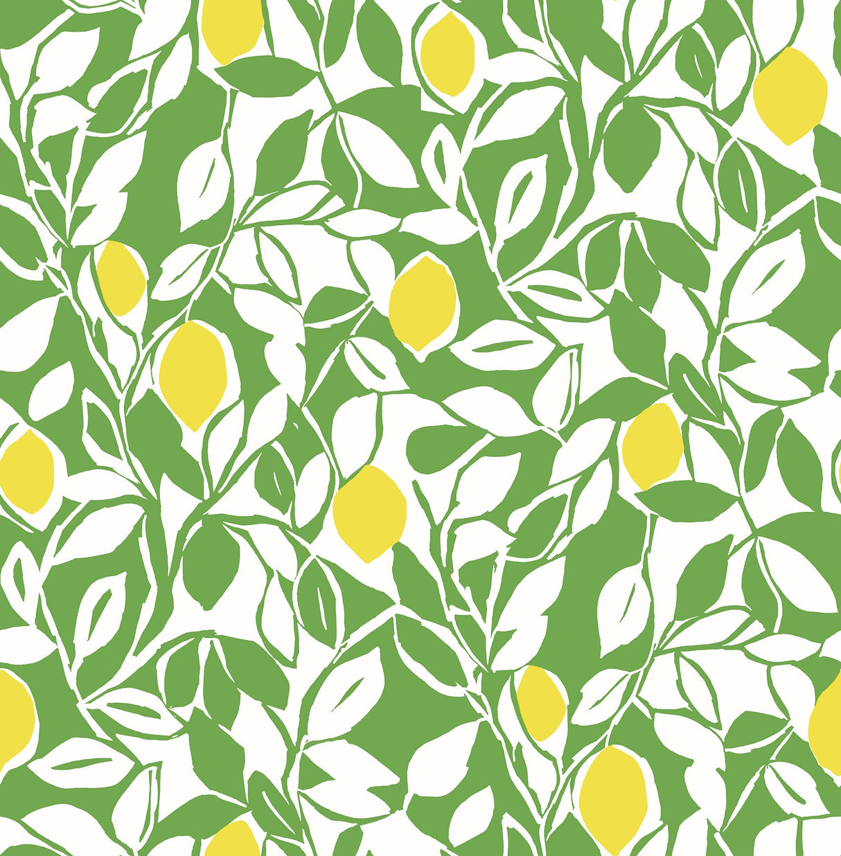 A-Street Prints 2969-26023 Loretto Lime Citrus Wallpaper