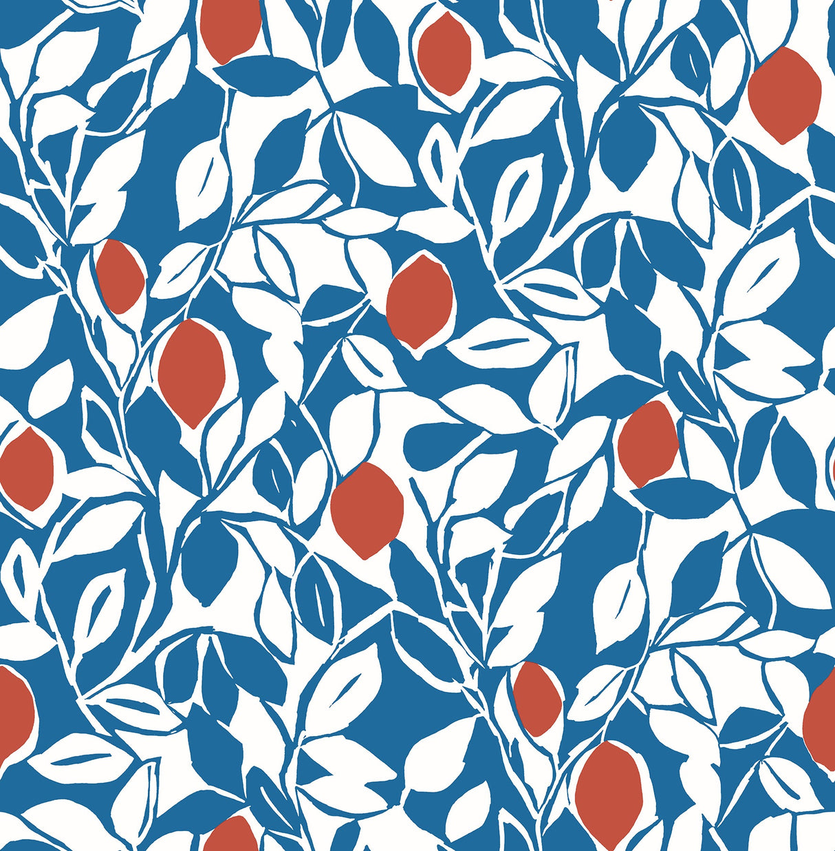 A-Street Prints 2969-26024 Blue/Loretto Wallpaper - Eade's Wallpaper
