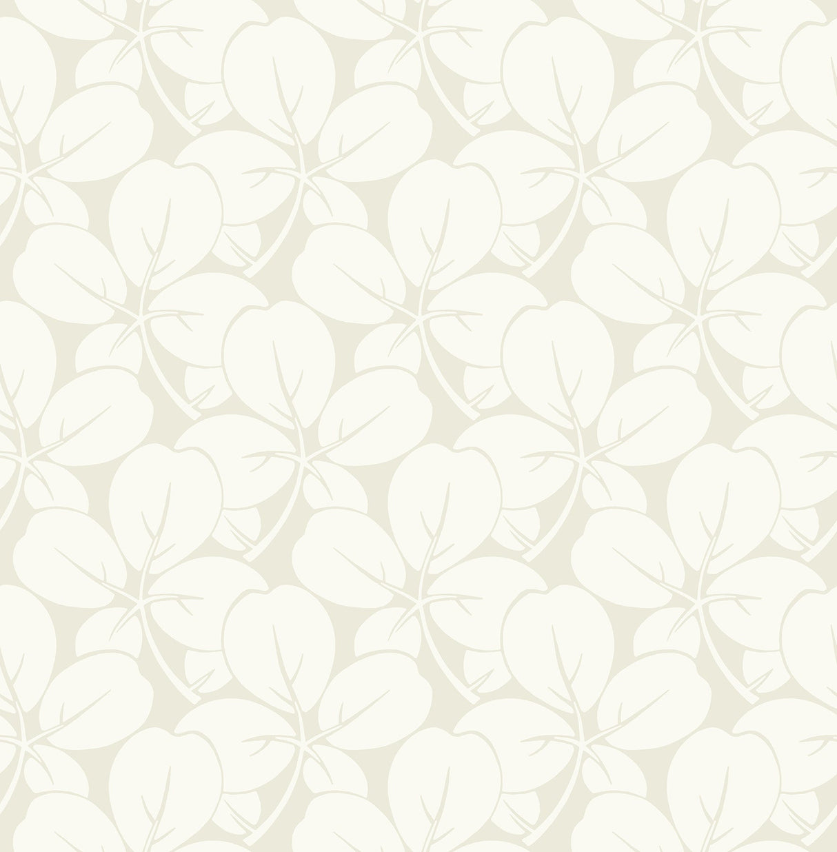 A-Street Prints 2970-26105 Robert Off-White Clover Wallpaper