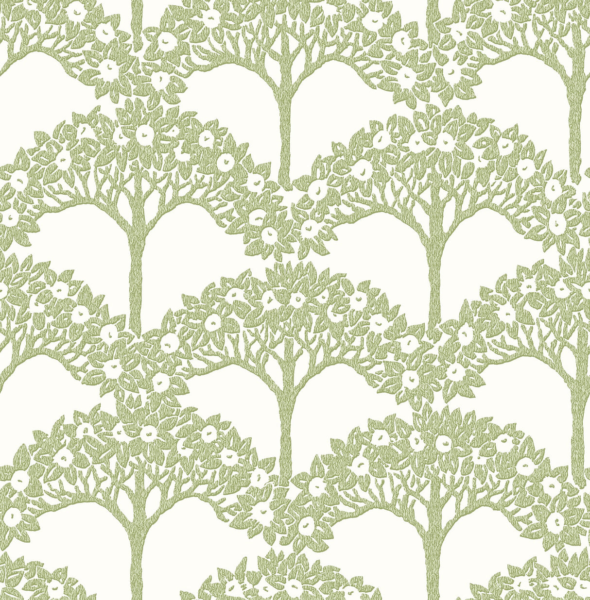A-Street Prints 2970-26114 Dawson Green Magnolia Tree Wallpaper