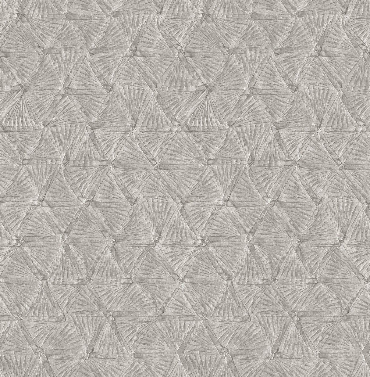 A-Street Prints 2970-26115 Wright Pewter Textured Triangle Wallpaper