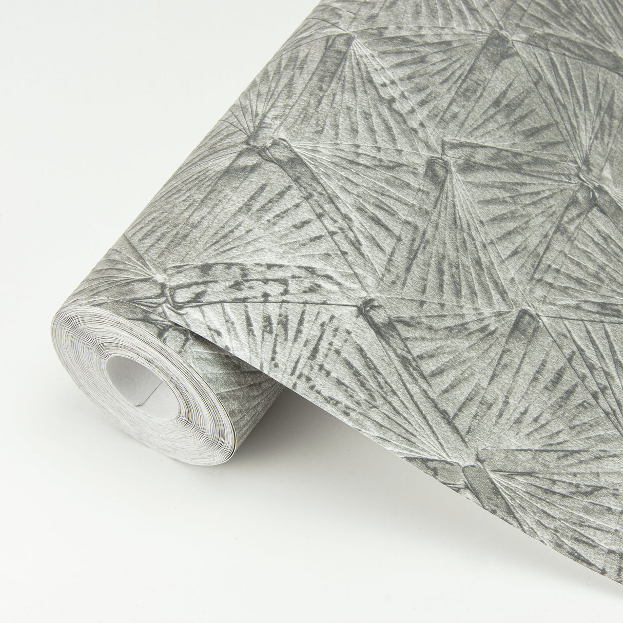 A-Street Prints 2970-26115 Wright Pewter Textured Triangle Wallpaper