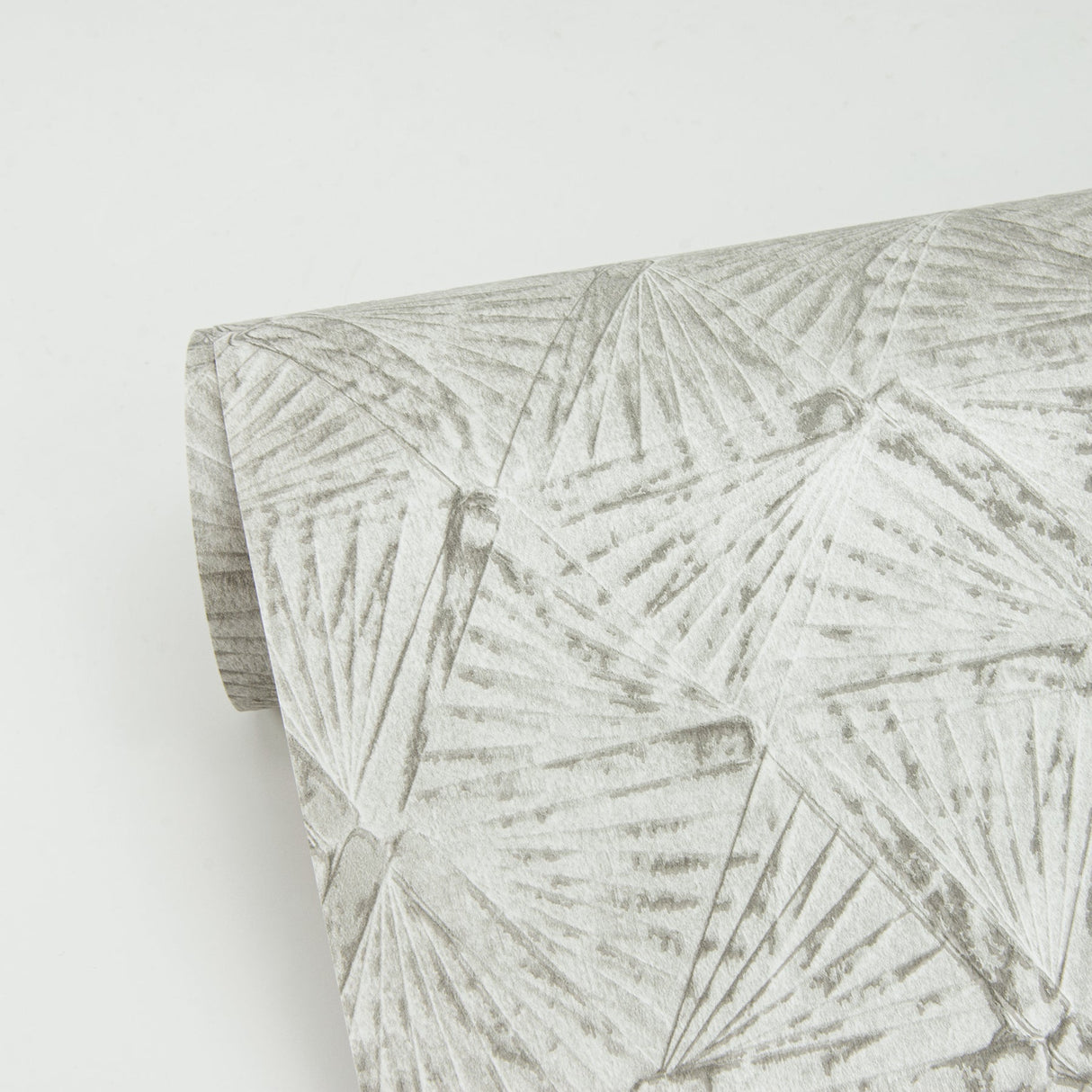 A-Street Prints 2970-26117 Wright Platinum Textured Triangle Wallpaper