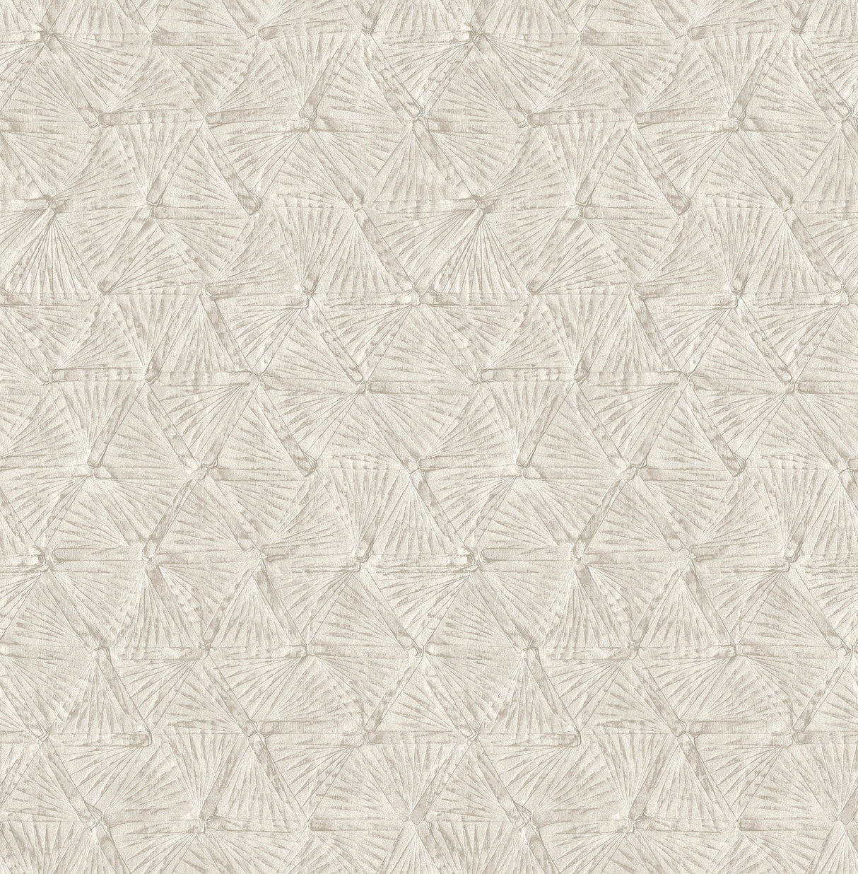 A-Street Prints 2970-26117 Wright Platinum Textured Triangle Wallpaper