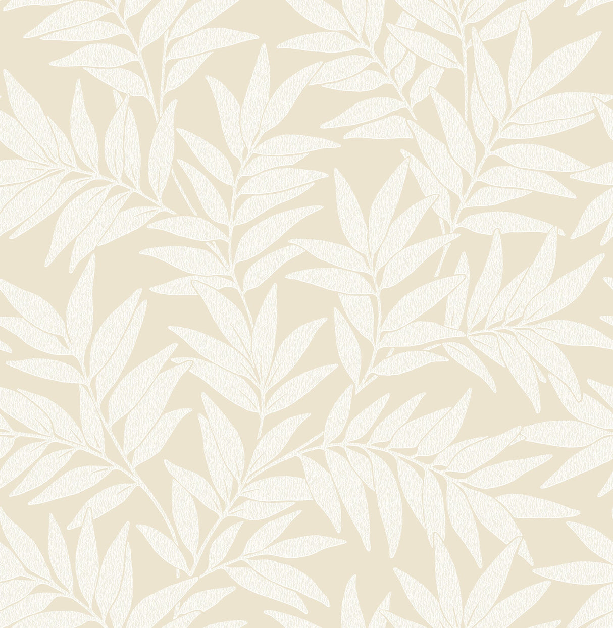 A-Street Prints 2970-26125 Morris Taupe Leaf Wallpaper