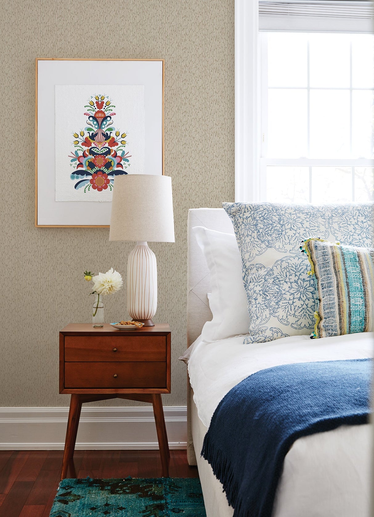 A-Street Prints 2970-26132 Mackintosh Light Brown Textural Wallpaper