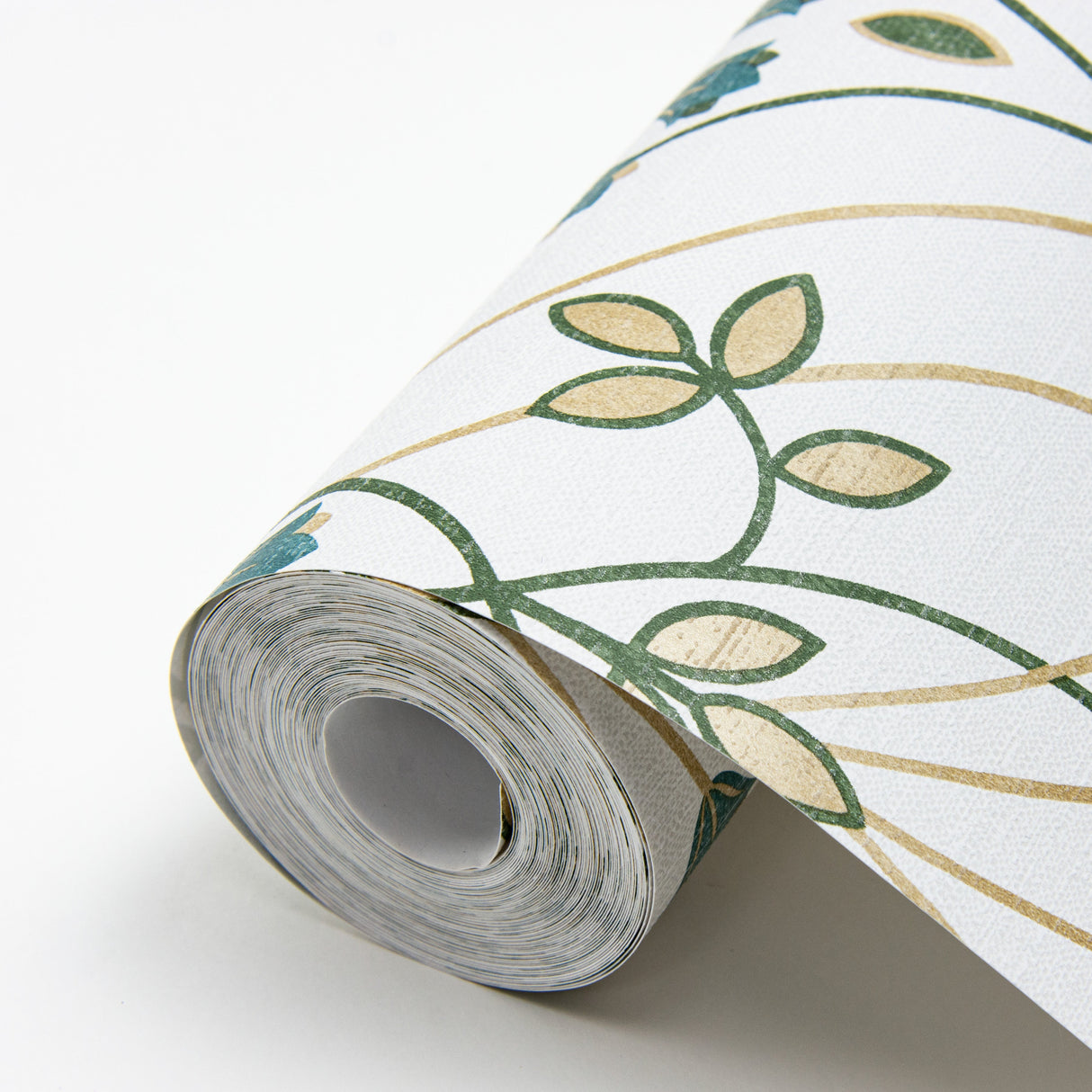 A-Street Prints 2970-26145 Dard Teal Tulip Ogee Wallpaper