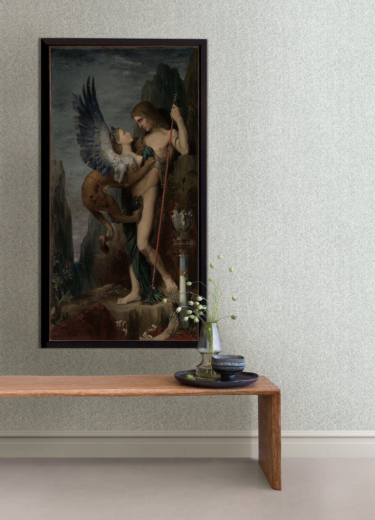 A-Street Prints 2970-26160 Ashbee Light Grey Tweed Wallpaper