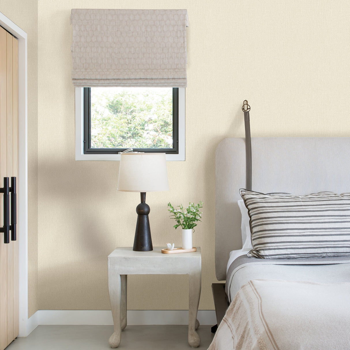 A-Street Prints 2971-86304 Sydney Taupe Faux Linen Wallpaper