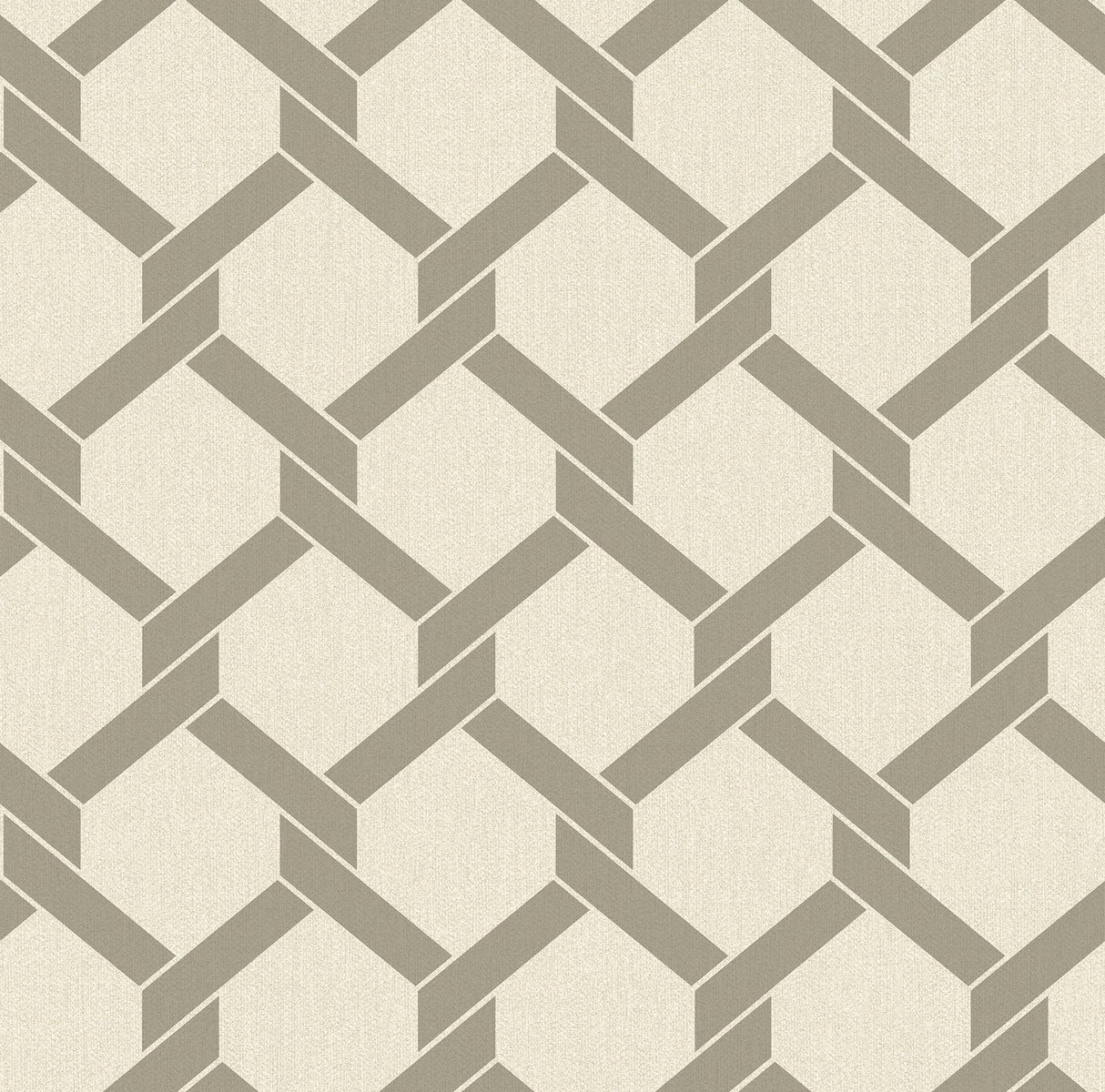A-Street Prints 2971-86309 Payton Grey Hexagon Trellis Wallpaper