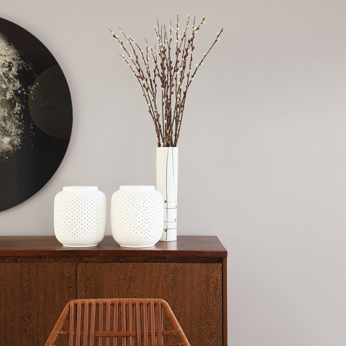 A-Street Prints 2971-86316 Meade White Fine Weave Wallpaper