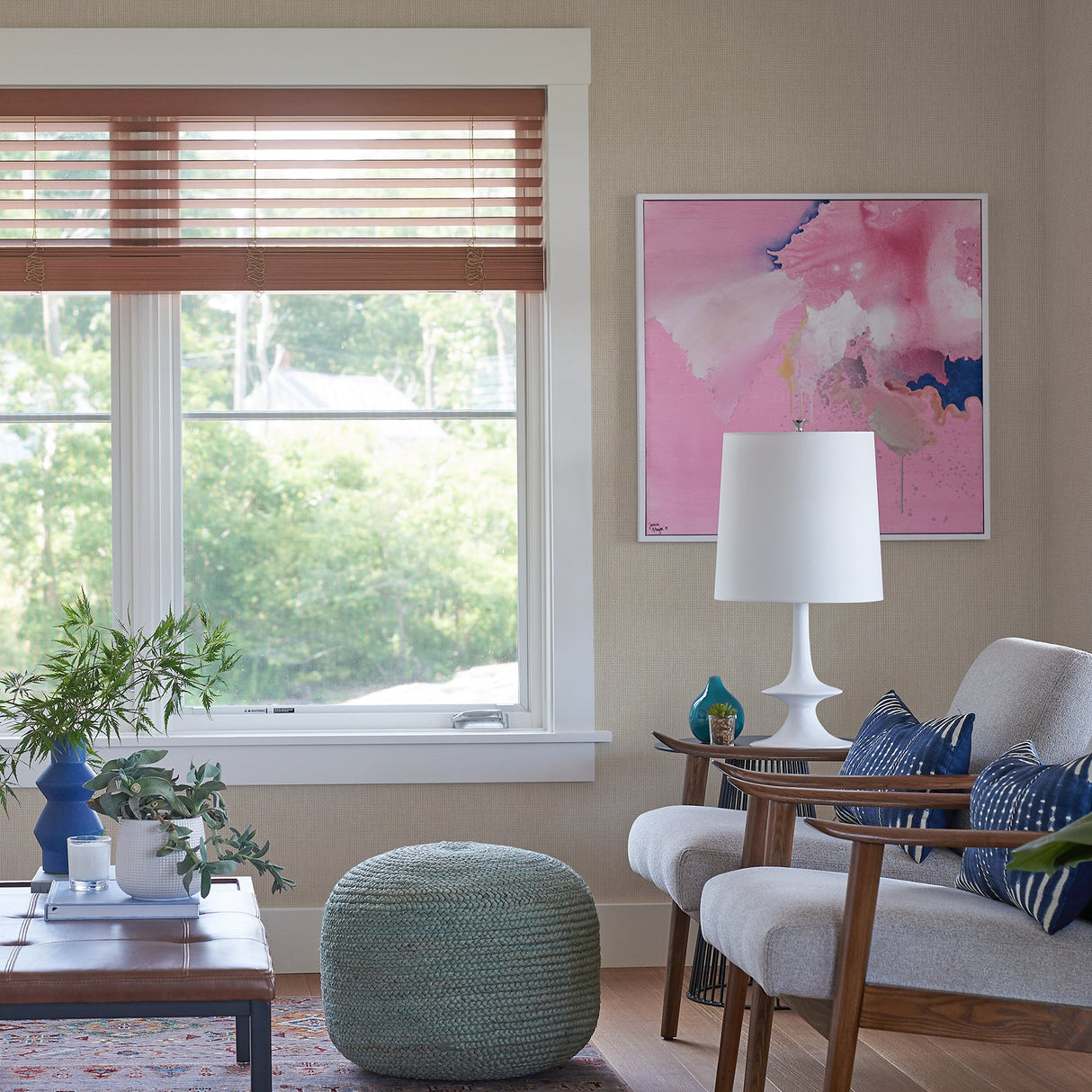 A-Street Prints 2971-86327 Dunstan Beige Basketweave Wallpaper