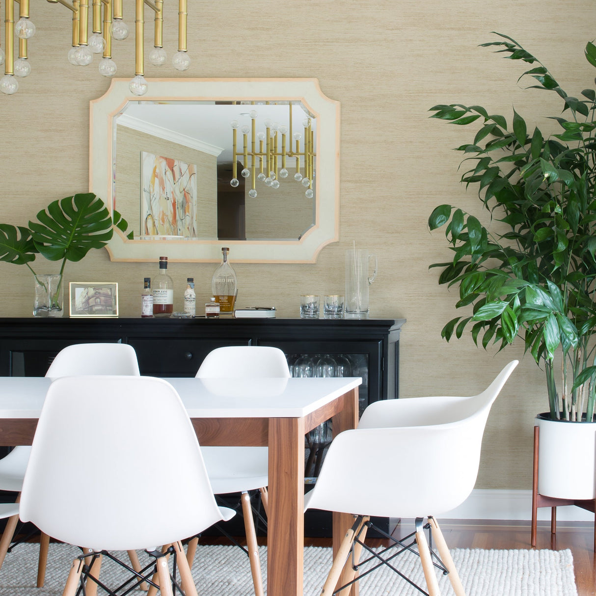 A-Street Prints 2971-86331 Lindsay Off-White Chenille Wallpaper