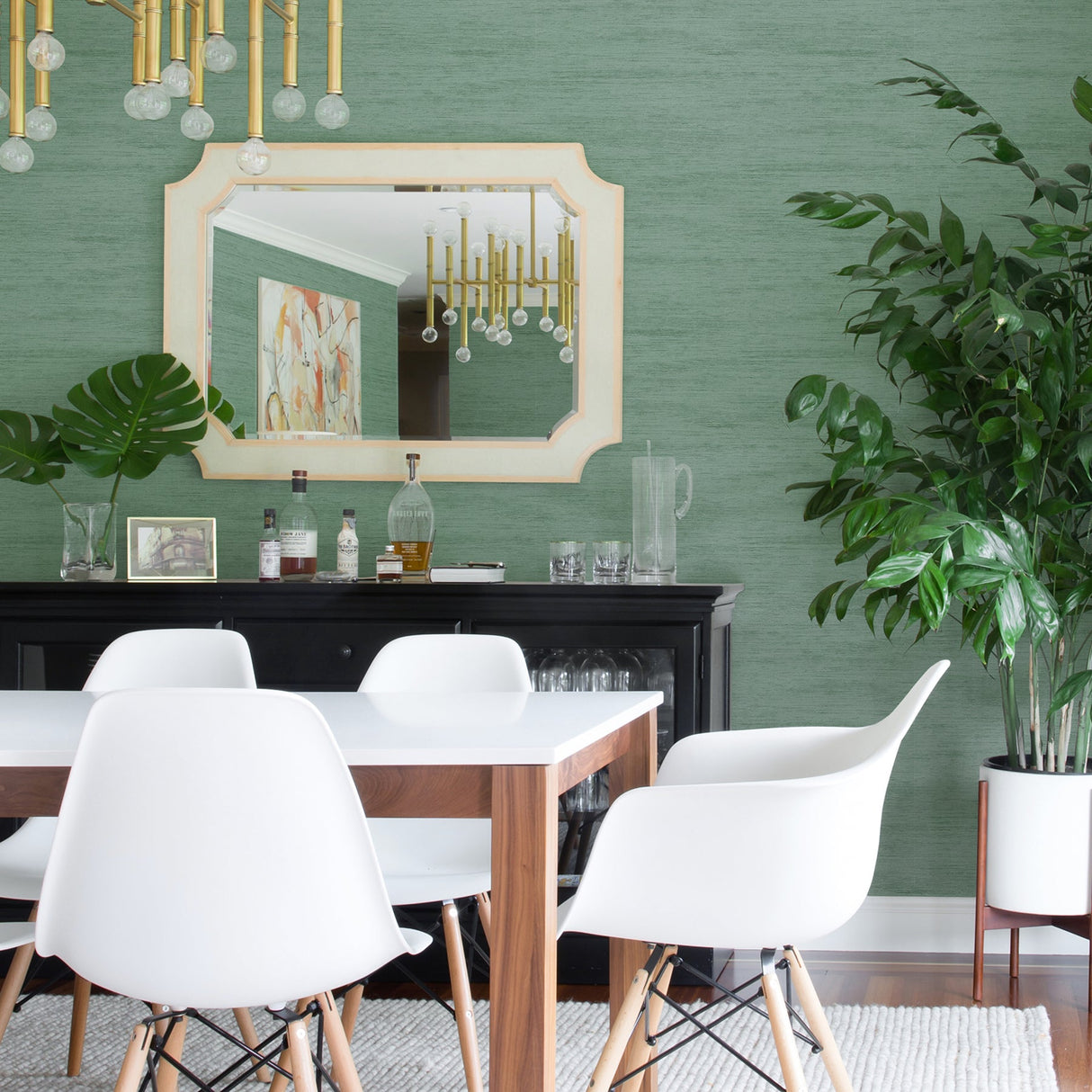 A-Street Prints 2971-86333 Lindsay Teal Chenille Wallpaper