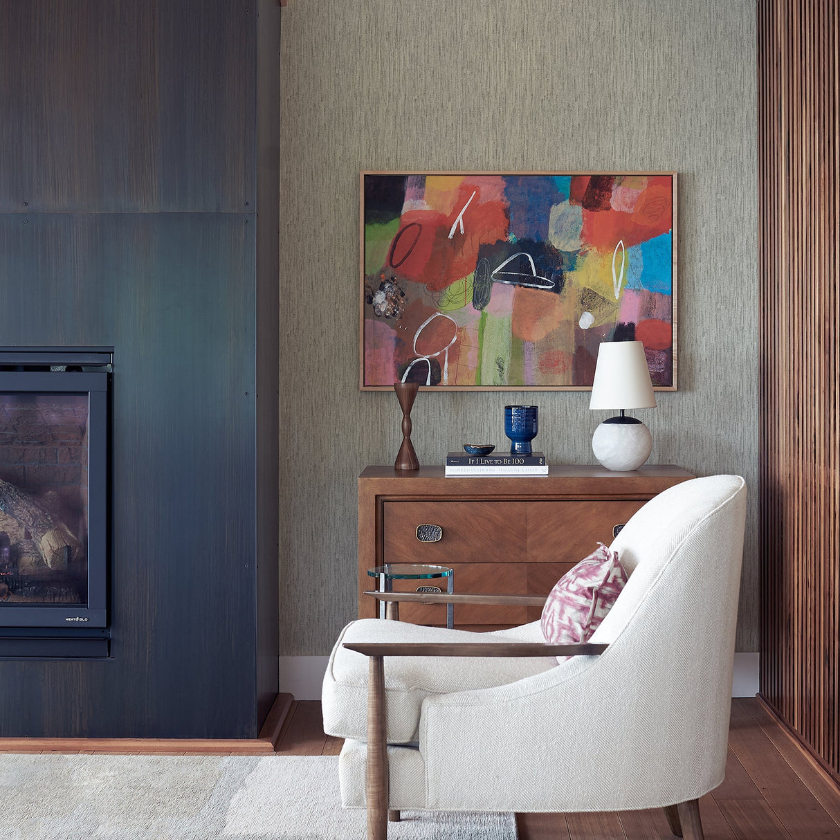 A-Street Prints 2971-86338 Terence Grey Pinstripe Texture Wallpaper