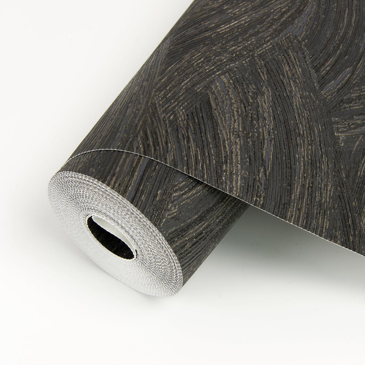 A-Street Prints 2971-86363 Leith Black Zen Waves Wallpaper