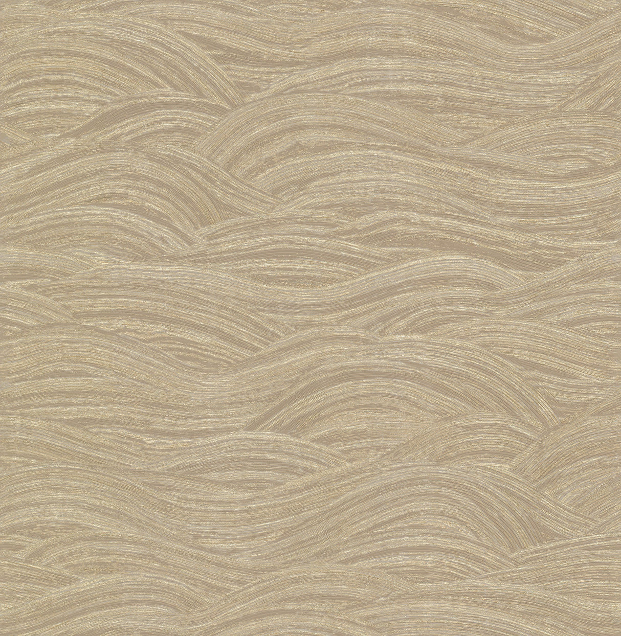 A-Street Prints 2971-86364 Leith Gold Zen Waves Wallpaper