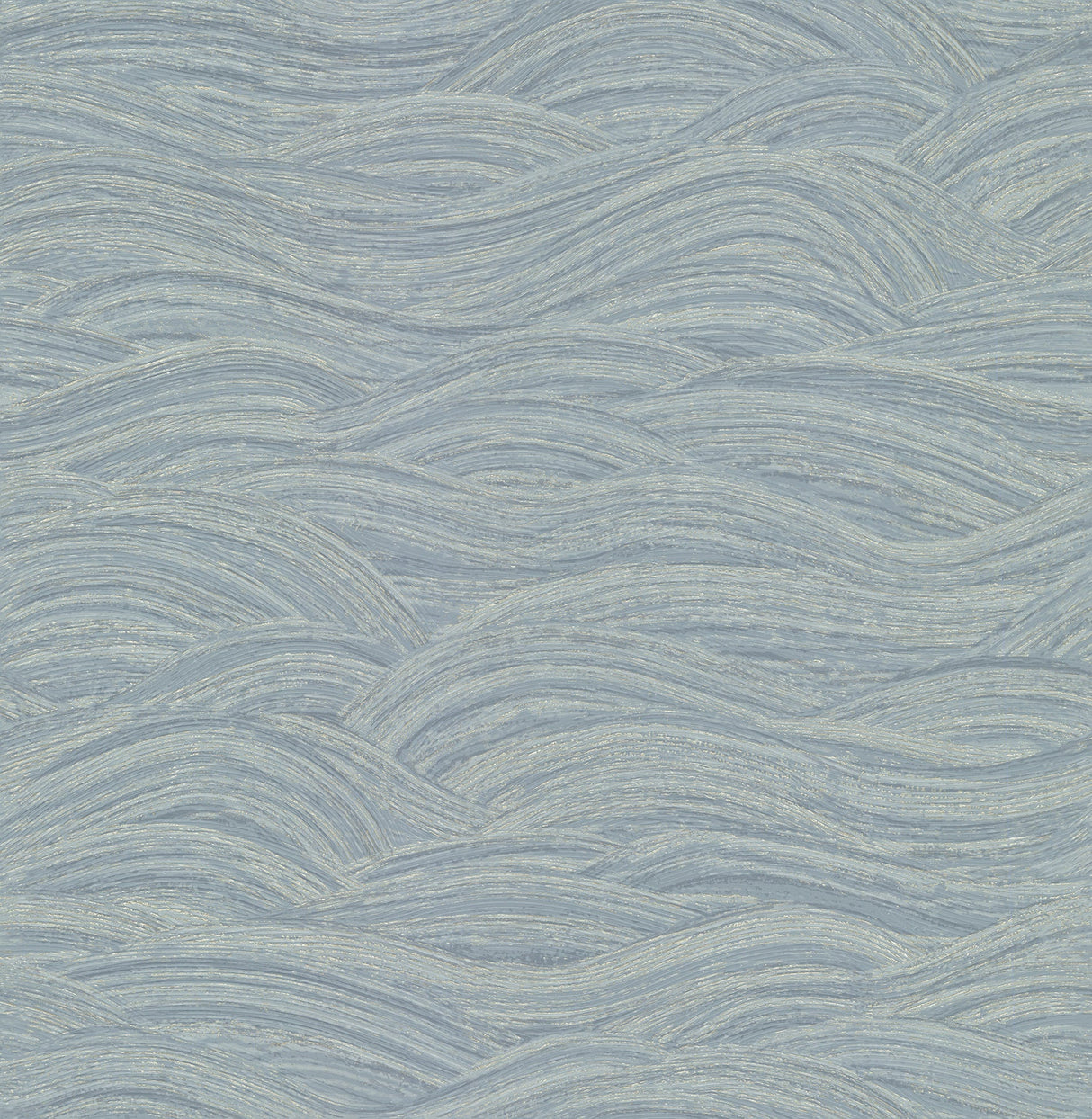 A-Street Prints 2971-86365 Leith Blue Zen Waves Wallpaper