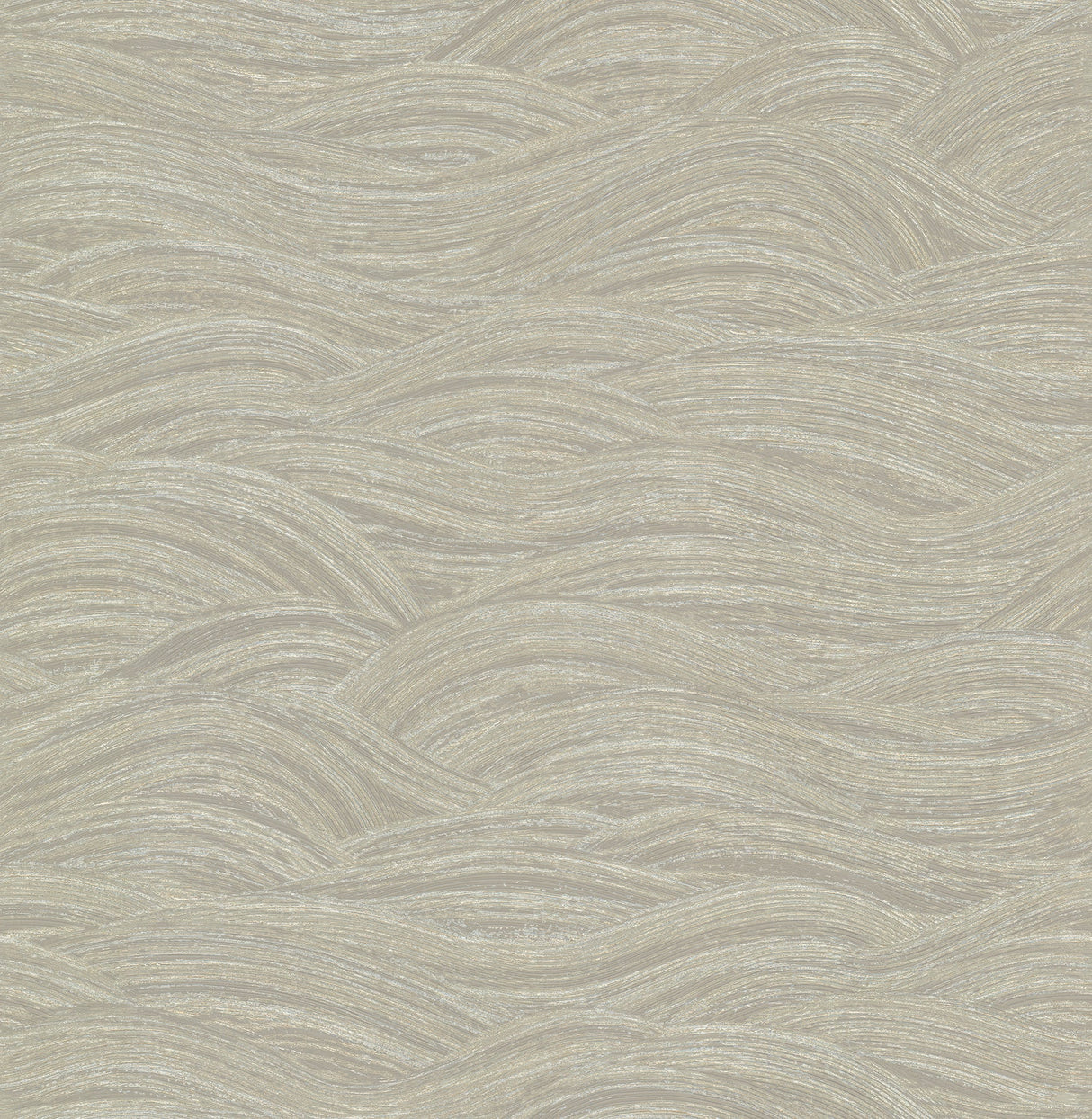 A-Street Prints 2971-86366 Leith Taupe Zen Waves Wallpaper