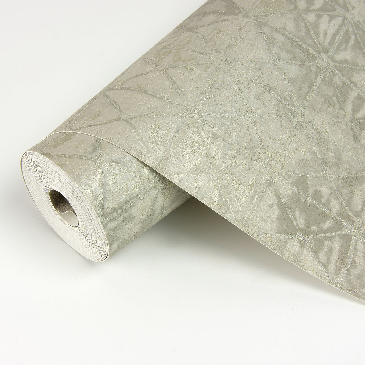 A-Street Prints 2971-86371 Odell Silver Antique Tiles Wallpaper