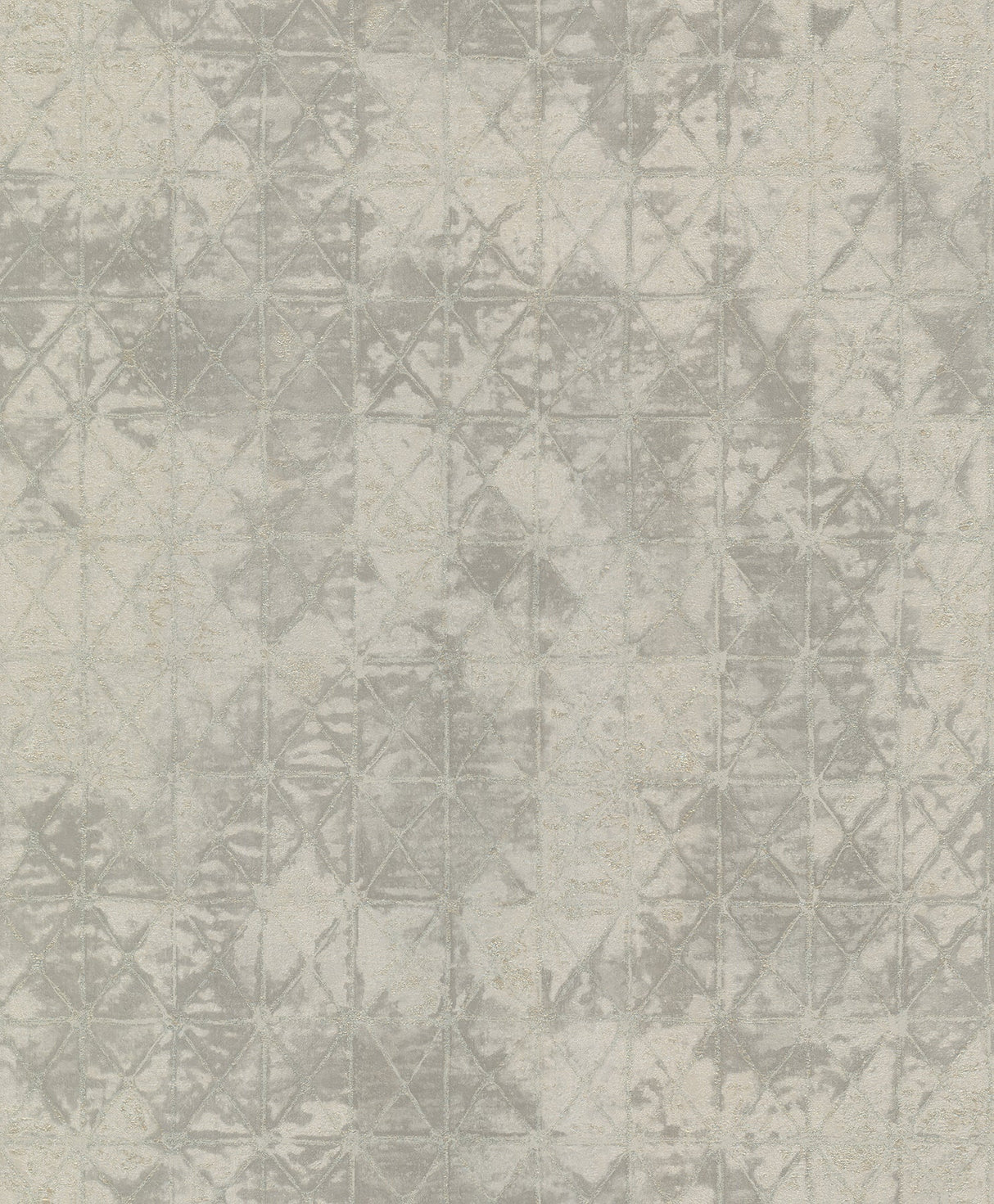 A-Street Prints 2971-86371 Odell Silver Antique Tiles Wallpaper