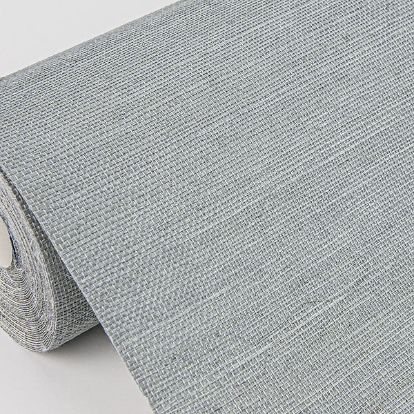Eade’s Mirador Light Blue Sisal Grasscloth Wallpaper Light B